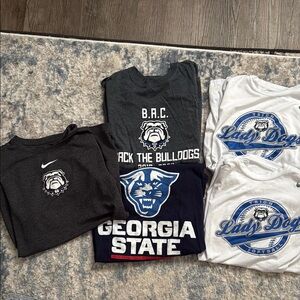 Georgia State Kids Graphic T-Shirt - Black